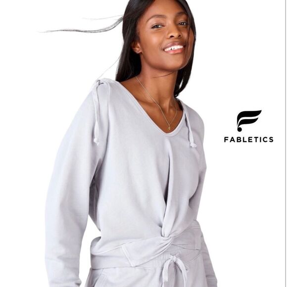 Fabletics Tops - Fabletics Sydney Twist Front Hoodie II